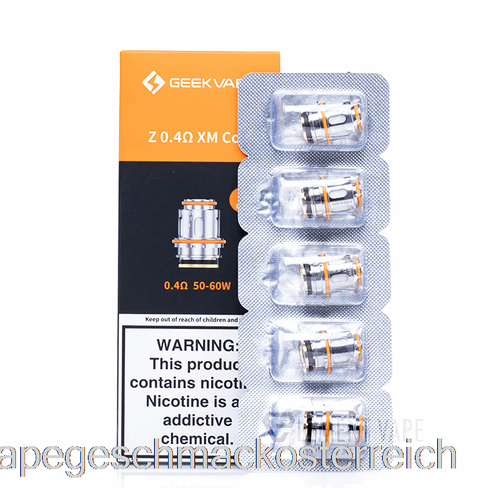 Geek Vape Zeus Mesh Ersatzspulen 0,4 Ohm Z XM Spulen Vape Geschmack